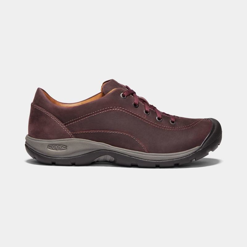 Keen 靴 | キーンプレシディオII アウトドア シューズ レディース ボルドー | 456379-IXU